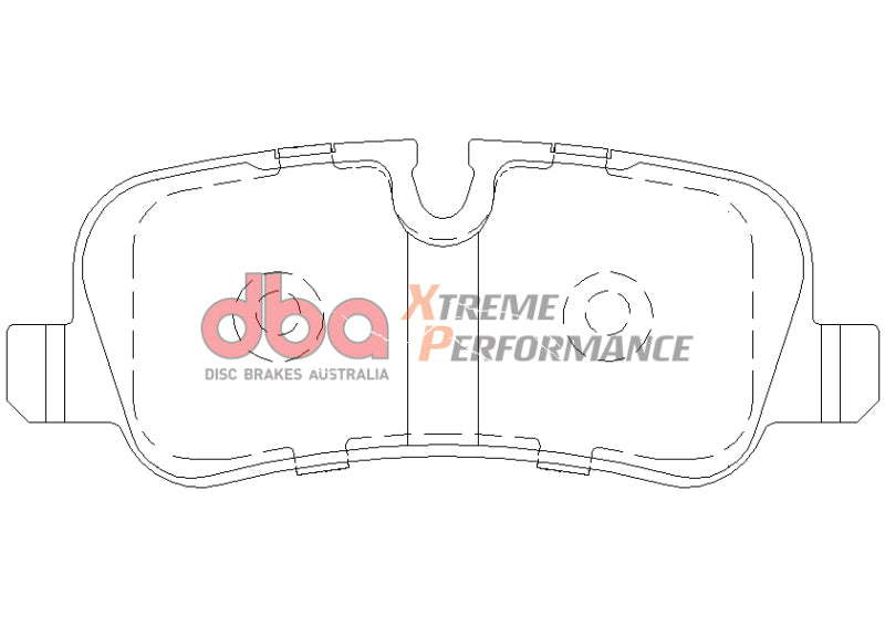 DBA XP Performance Brake Pads - DBA 05-09 Land Rover LR3 XP Performance Rear Brake Pads