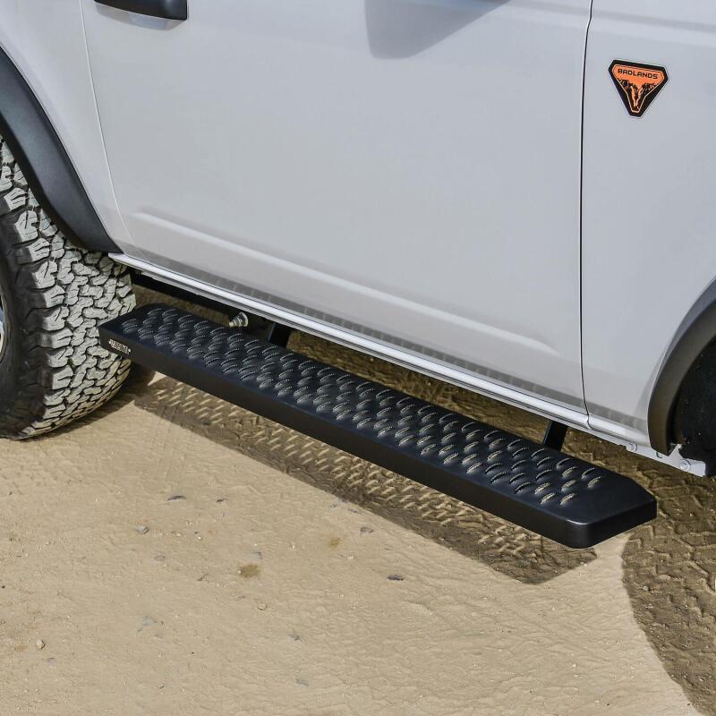 WES Running Boards - Grate - Westin Grate Steps Running Boards 54 in - Textured Black