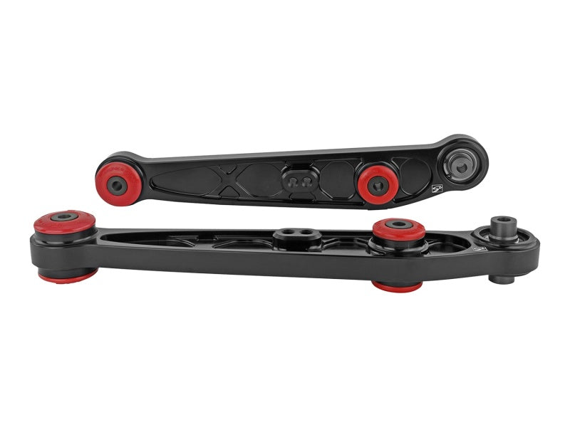 SK Alpha Control Arms - Skunk2 Honda/Acura EG/DC Alpha Series Rear Lower Control Arm Set - Black