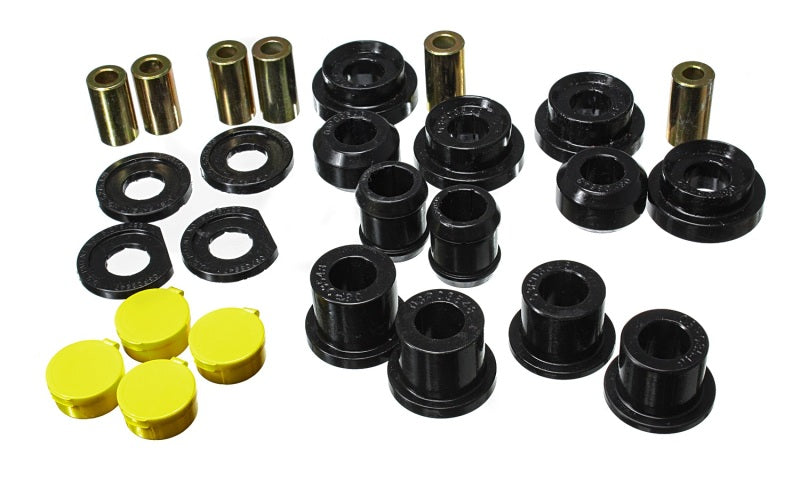 ES Trailing Arm Bush - Black - Energy Suspension 06-11 Honda Civic Black Rear Lower Trailing Arm and Lower Knuckle Bushing Set