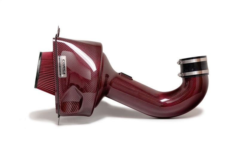 COR Air Intake Closed Box - Corsa 2014-19 Chevrolet Corvette C7 6.2L V8 Red Carbon Fiber Air Intake (Does Not Fit Z06/ZR1)