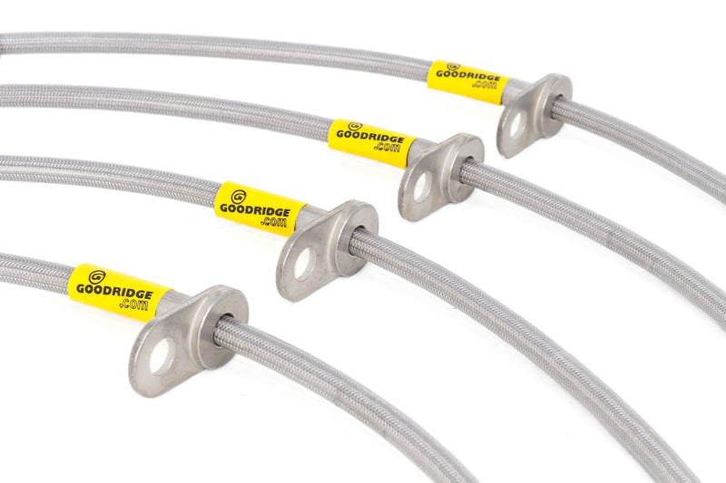 GR G-Stop Brake Line Kits - Goodridge 00-05 Toyota MR2 Spyder Stainless Steel Brake Line Kit