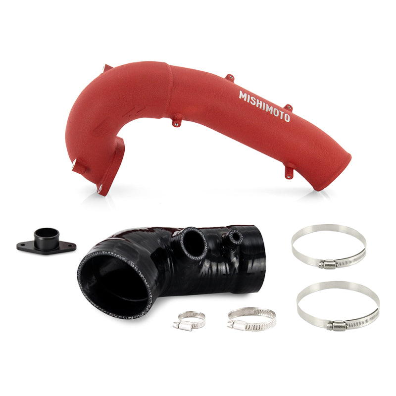 MM Air Intakes - Mishimoto 2017+ Honda Civic Type-R Inlet Pipe Upgrade Kit - Red