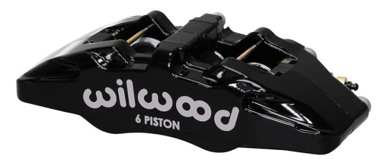 WIL Dynapro Caliper - Wilwood Caliper-Forged Dynapro 6 5.25in Mount-L/H 1.62/1.38in/1.38in Pistons .81in Disc