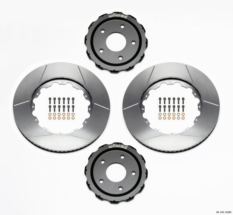 WIL Rotor Kit - Wilwood Hat/Rotor Kit Front 06-Up Corvette C6-Z06 (2pc Hat/Rtr)