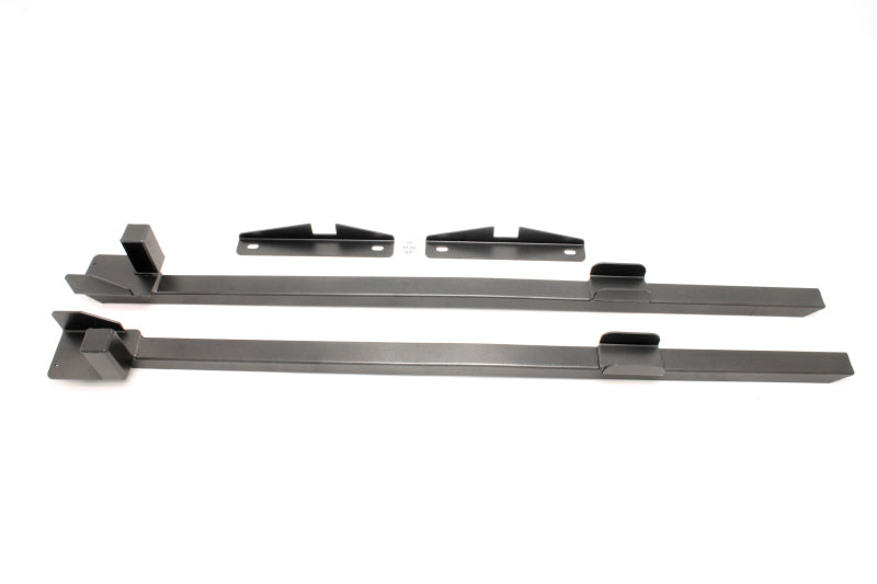 BMR Subframe Connectors - BMR 79-93 Fox Mustang Weld-On Boxed Subframe Connectors (Outside Frame Exhaust) - Black Hammertone