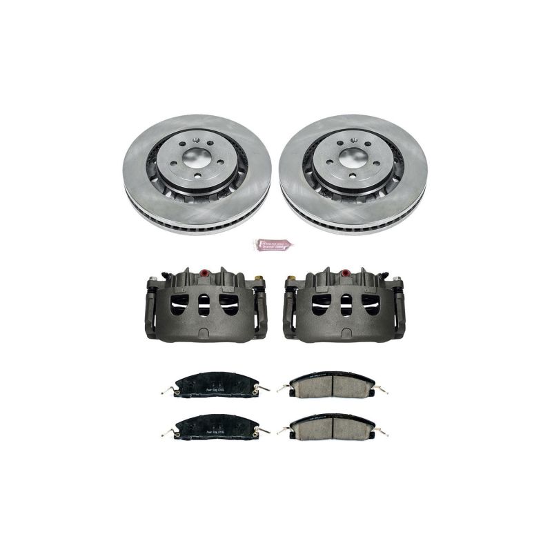 PSB Autospecialty Caliper - Power Stop 13-19 Lincoln MKT Front Autospecialty Kit w/Cals