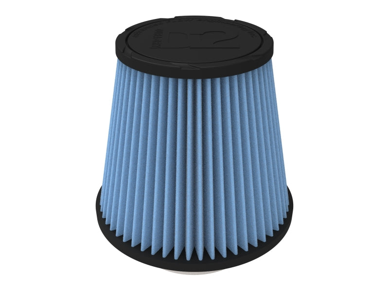 AFE Universal D2 Dura Dry Air Filter - aFe Magnum FORCE Intake Replacement Air Filter w D2 Dura-Dry Media 4in F x8in B x5-1/2in T x7in H