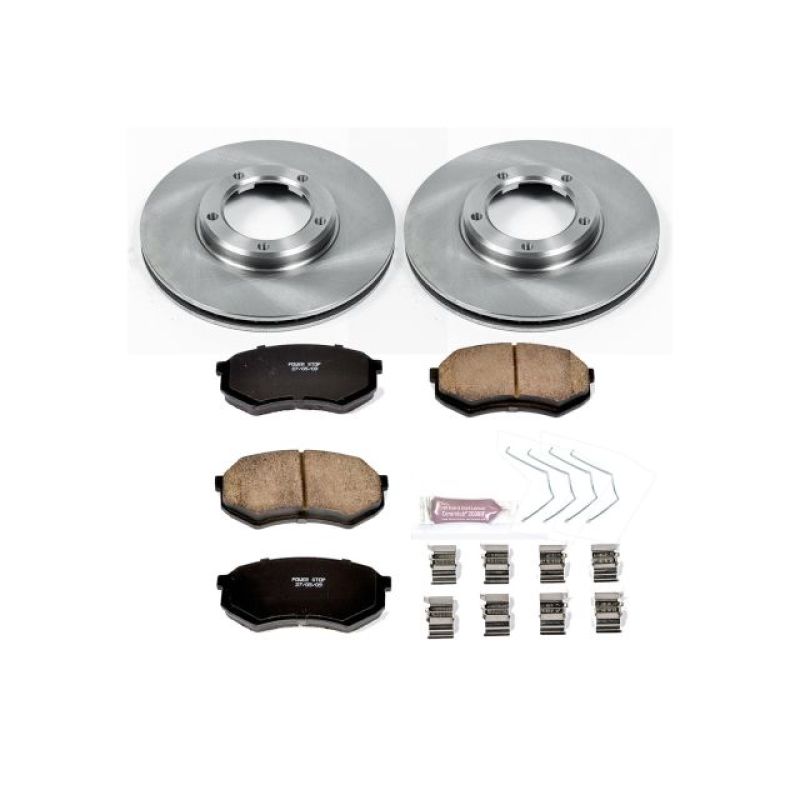 PSB Autospecialty Kit - Power Stop 95-04 Toyota Tacoma Front Autospecialty Brake Kit
