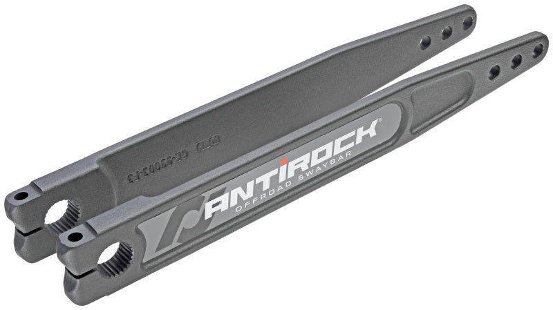 ROK Antirock Sway Bars - RockJock Antirock Forged Chromoly Sway Bar Arms 18in Long C-C w/ Stickers Pair