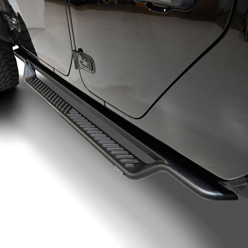 WES Running Boards - Outlaw - Westin 20-25 Jeep Gladiator Outlaw Drop Running Boards - Tex. Blk