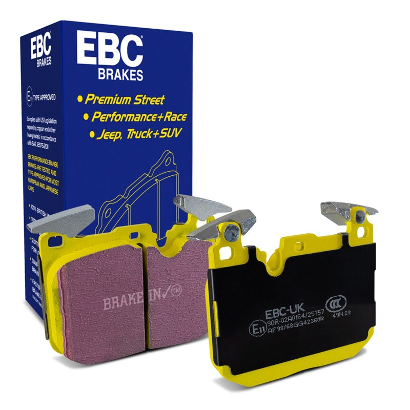 EBC Yellowstuff Brake Pad Sets - EBC BMW M2 / M3 / M4 Yellowstuff Front Brake Pads