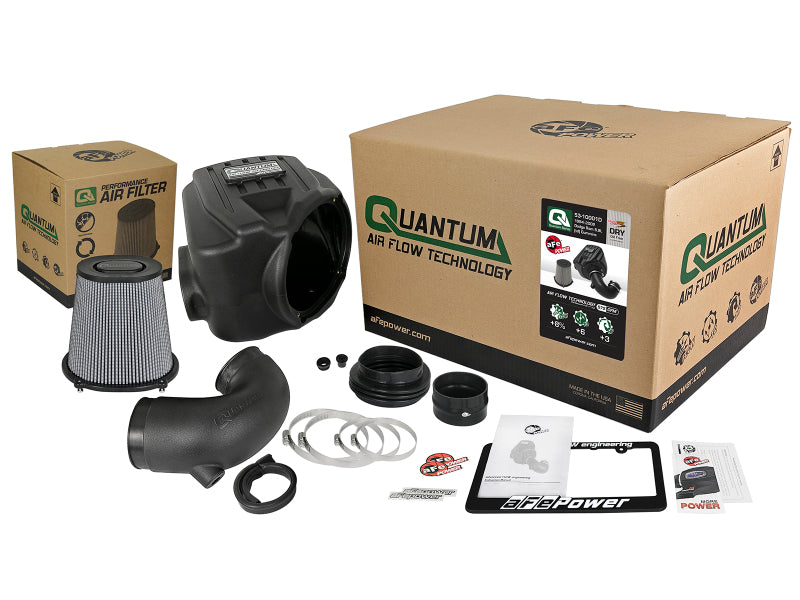 AFE Quantum Intakes - aFe Quantum Pro DRY S Cold Air Intake System 94-02 Dodge Cummins L6-5.9L - Dry