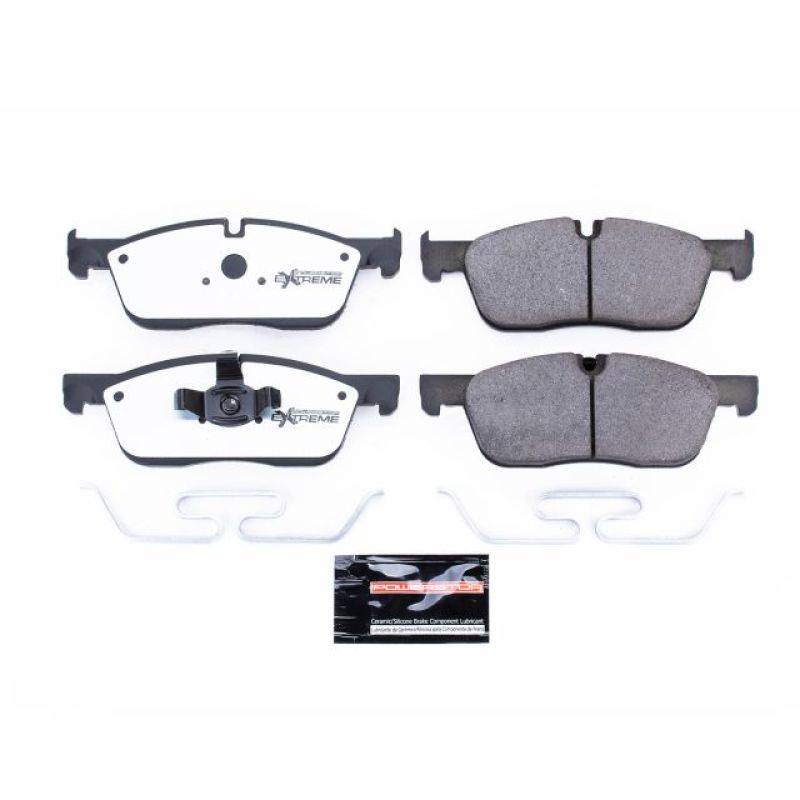 PSB Z36 Truck & Tow Brake Pads - Power Stop 2018 Jaguar E-Pace Front Z36 Truck & Tow Brake Pads w/Hardware