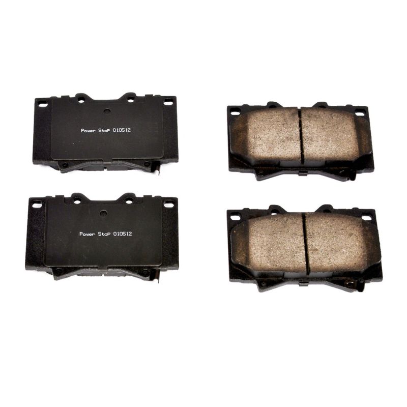 PSB Z16 Evolution Brake Pads - Power Stop 98-07 Lexus LX470 Front Z16 Evolution Ceramic Brake Pads