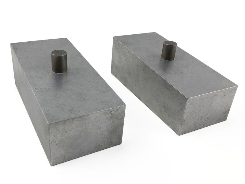 TUF Lift Blocks - Tuff Country 04-23 Nissan Titan 4wd 2in Aluminum Lift Blocks Pair
