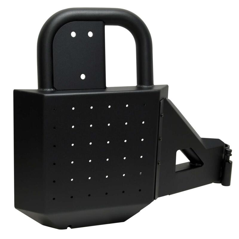 WES XTS Bumpers - Westin 18-25 Wrangler JL Accessory For XTS Rear - P/S Swingout - Tex. Blk