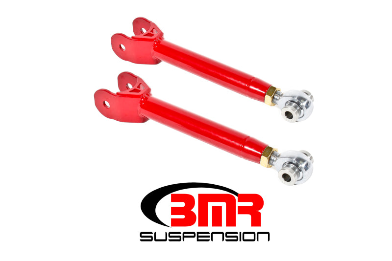 BMR Trailing Arms - BMR 16-17 6th Gen Camaro Upper Trailing Arms w/ Single Adj. Rod Ends - Red