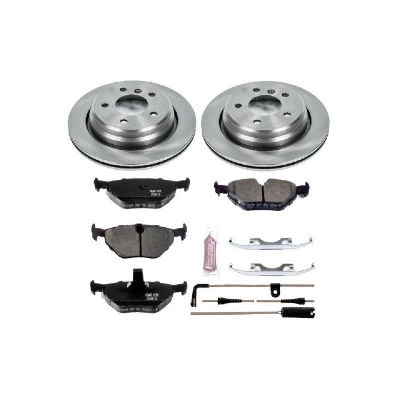 PSB Autospecialty Kit - Power Stop 01-03 BMW 525i Rear Autospecialty Brake Kit