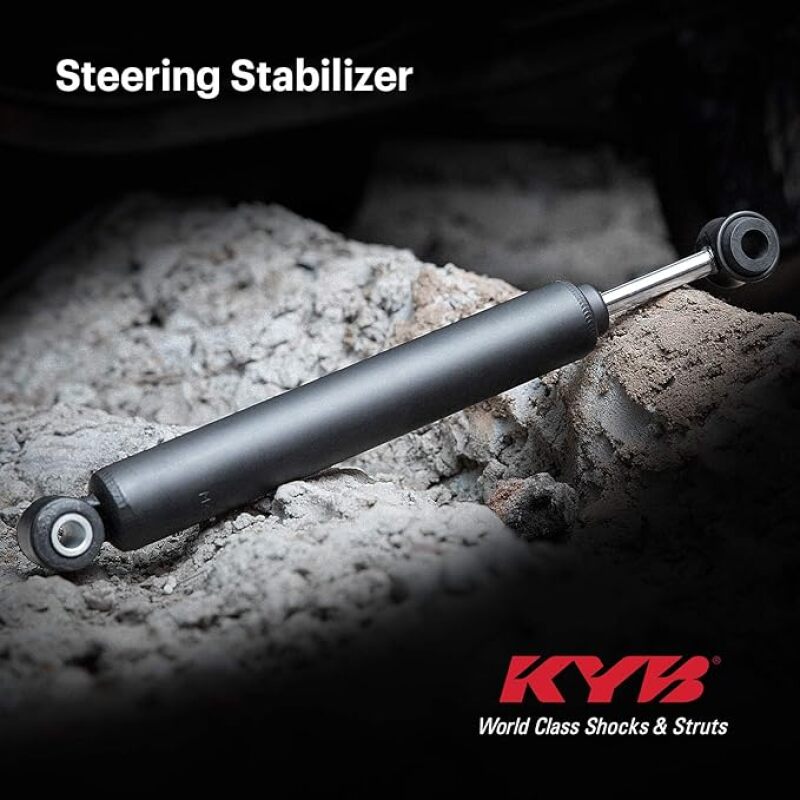 KYB Steering Stablizers - KYB Shocks & Struts Steering Stabilizers Front CHEVROLET Silverado K and V Series (1/2 Ton) (4WD) 19