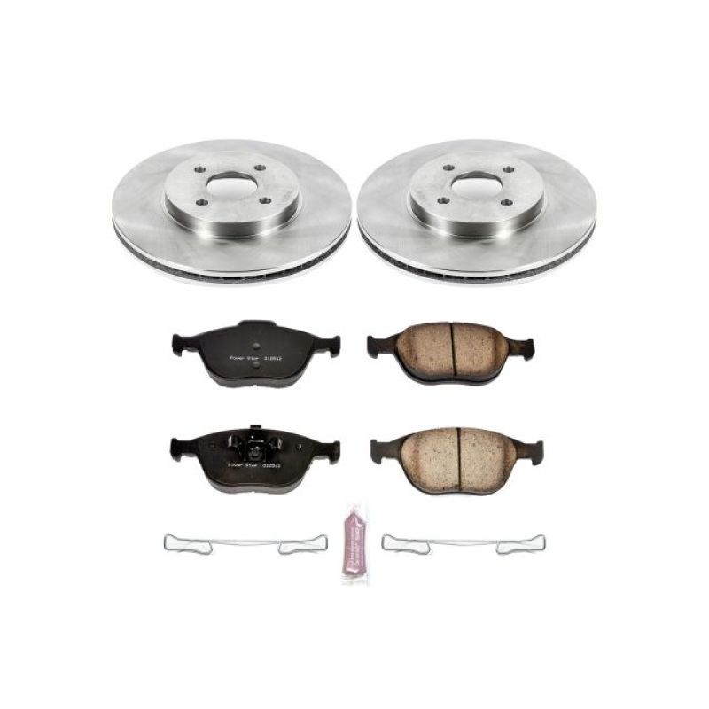 PSB Autospecialty Kit - Power Stop 02-04 Ford Focus Front Autospecialty Brake Kit
