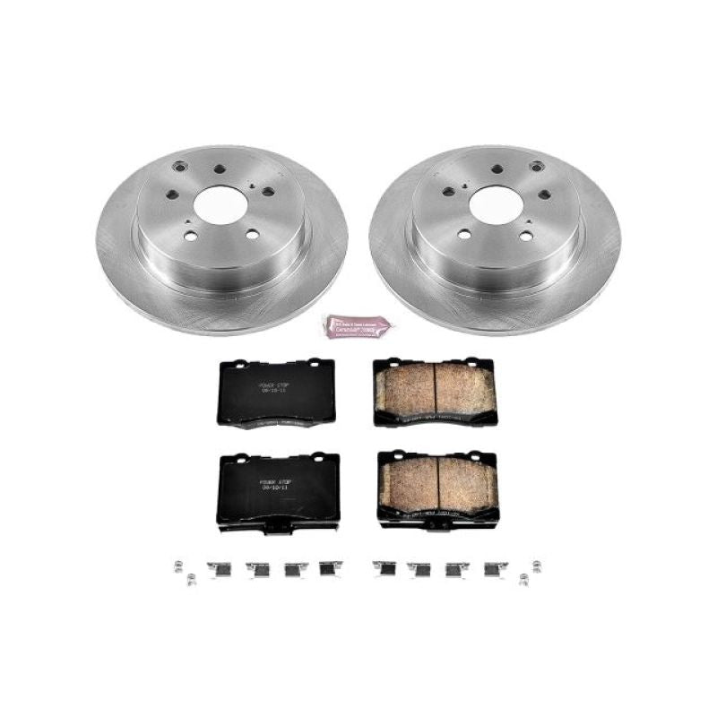 PSB Autospecialty Kit - Power Stop 16-18 Toyota Mirai Rear Autospecialty Brake Kit
