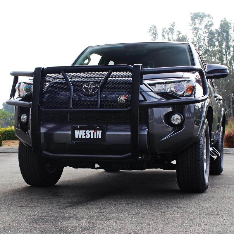 WES HDX Grille Guards - Westin 14-22 Toyota 4Runner Trail/SR5/TRD (Excl. LTD/Nightshd/Sport) HDX Grille Guard - Blk