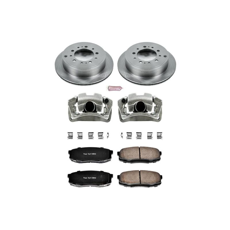 PSB Autospecialty Kit w/Cals - Power Stop 08-11 Lexus LX570 Rear Autospecialty Brake Kit w/Calipers