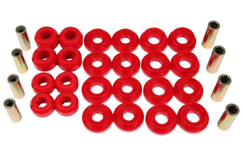 ES Cntrl Arm Bushings - Red - Energy Suspension 98-02 Toyota 4Runner Rear Red Control Arm Bushing