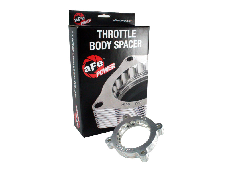 AFE Silver Bullet TBS CARB Approved - aFe Silver Bullet Throttle Body Spacer 11-12 Ford F-150 V6 3.5L (tt) EcoBoost