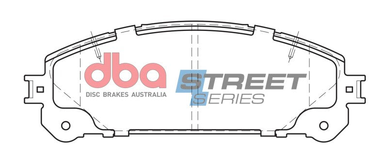 DBA Street Series Brake Pads - DBA 15-18 Lexus NX200t Street Series Front Brake Pads