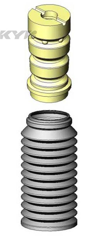 KYB Strut Boots - KYB Shocks & Struts Strut Boots Rear AUDI A4 2002-04 AUDI RS4 2007-08 AUDI TT (Exc. Quattro) 2008-09