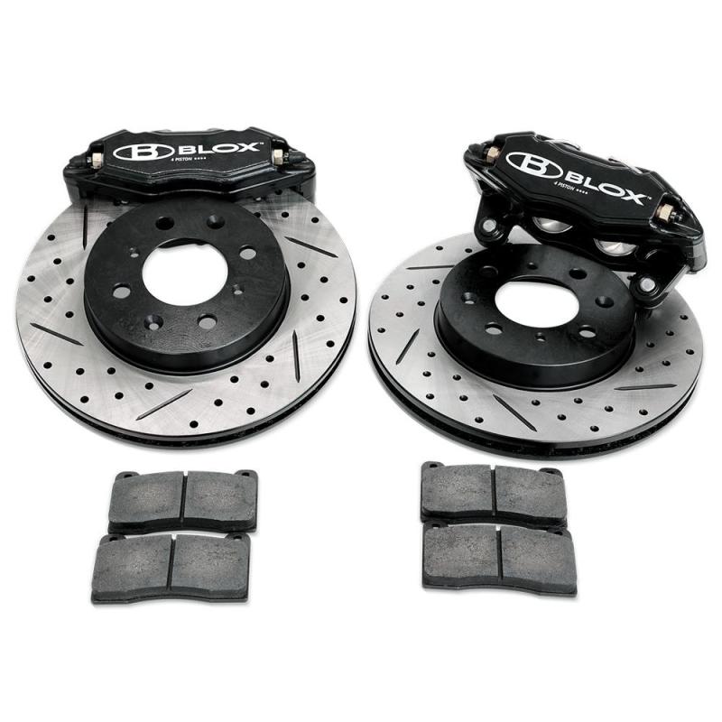 BX Tuner Series Brake Kit - BLOX Racing 92-95 Honda Civic Tuner Series Front Brake Upgrade Kit