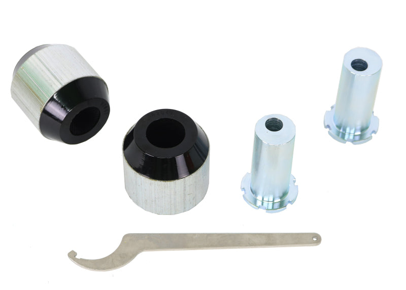 WL Bushings - Control Arm - Whiteline 18-23 Kia Stinger Front Control Arm Lower Bushing Kit Double Offset