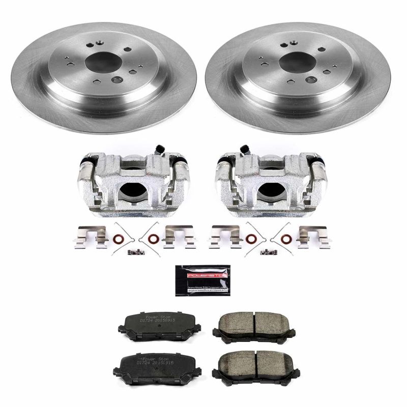 PSB Autospecialty Kit w/Cals - Power Stop 14-16 Acura MDX Rear Autospecialty Brake Kit w/Calipers