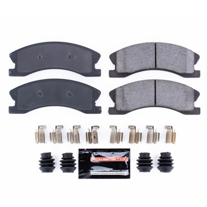 PSB Z23 Evolution Brake Pads - Power Stop 99-04 Jeep Grand Cherokee Front Z23 Evolution Sport Brake Pads w/Hardware