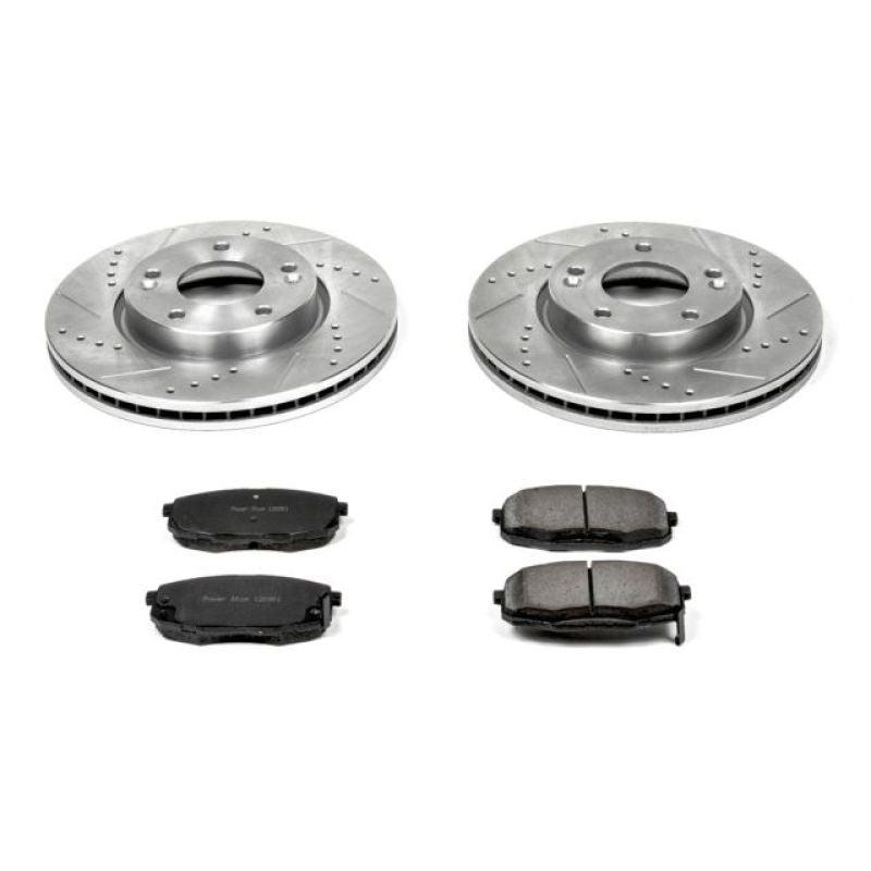 PSB Z23 Evolution Kit - Power Stop 09-12 Hyundai Elantra Front Z23 Evolution Sport Brake Kit