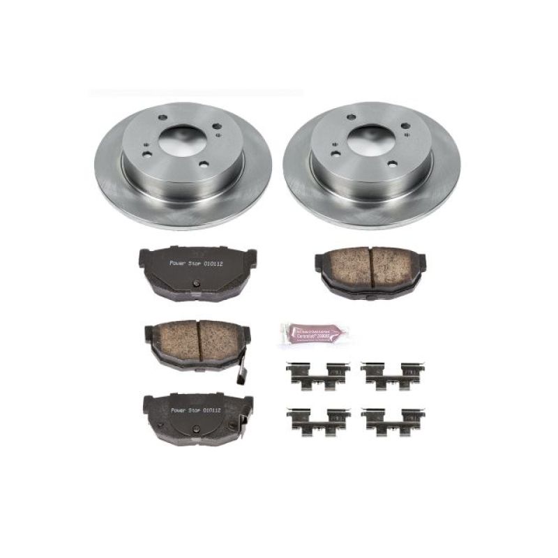 PSB Autospecialty Kit - Power Stop 81-83 Nissan 280ZX Rear Autospecialty Brake Kit