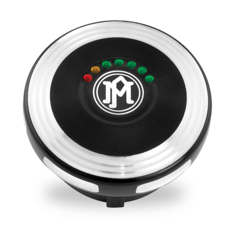 PFM Tank Accessories - Performance Machine  Led Fuel Gauge Merc - Contrast Cut