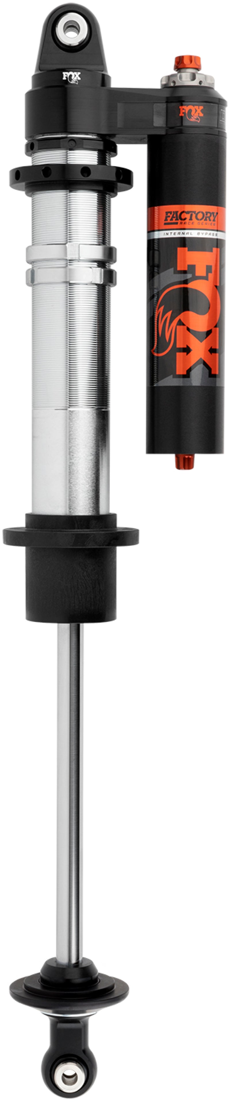 FOX 2.5 Factory Coilover Shock - Fox 2.5 Factory Series 8in. Piggyback Reservoir Coilover Shock (50/70) - Black