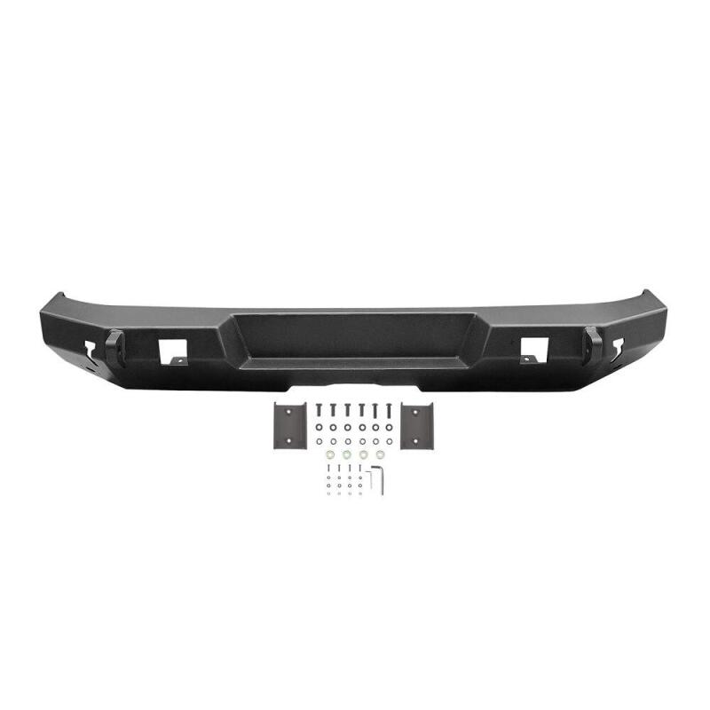 WES WJ2 Bumpers - Westin 18-19 Jeep Wrangler JL WJ2 Rear Bumper - Textured Black