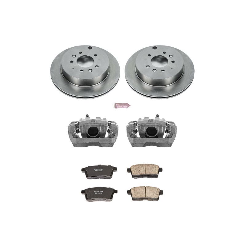 PSB Autospecialty Kit w/Cals - Power Stop 07-12 Mazda CX-7 Rear Autospecialty Brake Kit w/Calipers