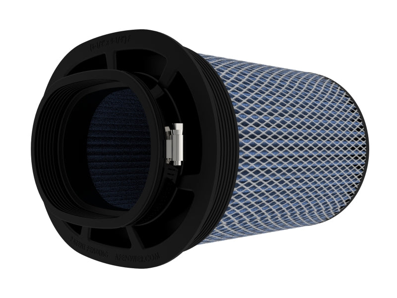 AFE Universal Pro-10 R Filter - aFe Momentum Intake Replacement Air Filter (6-1/2x4-3/4) IN F x (9x7) IN B x (9x7) IN T x 9 IN H