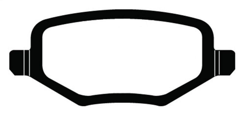EBC Ultimax2 Brake Pad Sets - EBC 12+ Chrysler Town & Country 3.6 Ultimax2 Rear Brake Pads