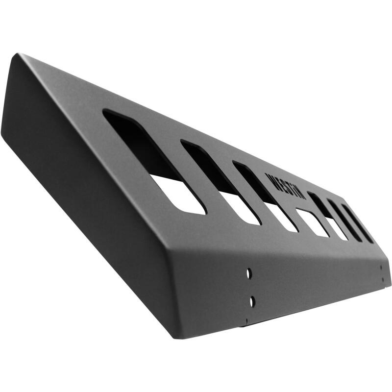 WES Skid Plates - Westin 07-18 Jeep Wrangler JK WJ2 Skid Plate for Front Bumper - Textured Black