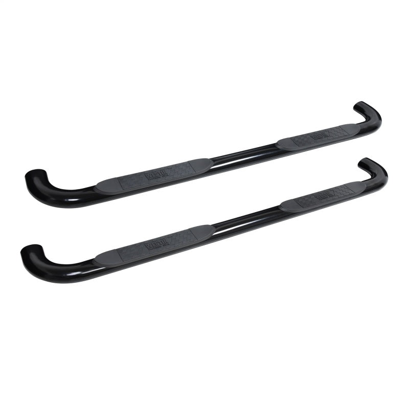 WES Nerf Bars - Platinum 4 - Westin 2019 Chevrolet Silverado/Sierra 1500 Crew Cab Platinum 4 Oval Nerf Step Bars - Black