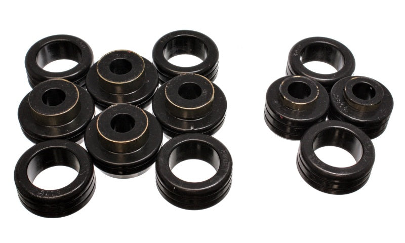 ES Body Mounts - Black - Energy Suspension 87-96 Dodge Dakota 2WD Black Body (Cab) Mount Set