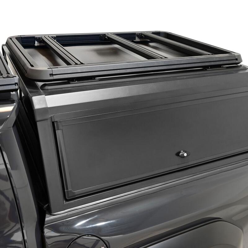 WES EXP Truck Caps - Westin EXP Roof Rack for Mid Size EXP Truck Cap (RACK ONLY - NO CAP) 45x55in. - Tex. Blk