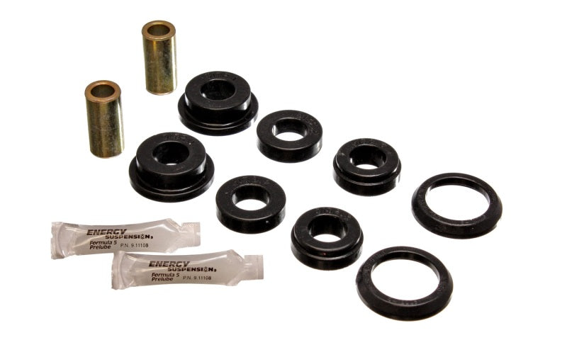 ES Cntrl Arm Bushings - Black - Energy Suspension Ford Truck 2WD Axle Pivot Black Bushings