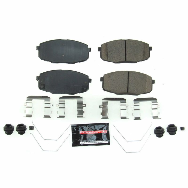 PSB Z23 Evolution Brake Pads - Power Stop 2017 Kia Soul Front Z23 Evolution Sport Brake Pads w/Hardware